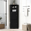 Armoire d'angle de salle de bain autoportante haute