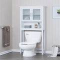 Armoire de rangement à installer au-dessus des toilettes - 9,4 cm (P) x 26,77 cm (L) x 66,92 cm (H)