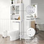 Armoire de rangement à installer au-dessus des toilettes - 9,4 cm (P) x 26,77 cm (L) x 66,92 cm (H)