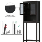 Armoire de rangement à installer au-dessus des toilettes - 9,4 cm (P) x 26,77 cm (L) x 66,92 cm (H)