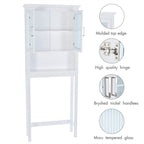 Armoire de rangement à installer au-dessus des toilettes - 9,4 cm (P) x 26,77 cm (L) x 66,92 cm (H)