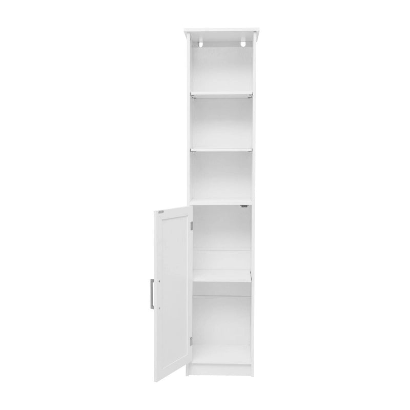 Tour de rangement autoportante pour salle de bain, organisateur de linge de maison
