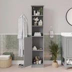 Tour de rangement autoportante pour salle de bain, organisateur de linge de maison