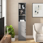 Tour de rangement autoportante pour salle de bain, organisateur de linge de maison