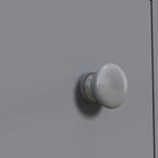 Armoire de rangement latérale étroite à roulettes en bois pour salle de bain