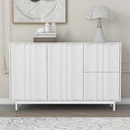 Armoire de rangement de 75 cm de hauteur avec étagères réglables - 120 x 40 cm