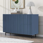 Armoire de rangement de 75 cm de hauteur avec étagères réglables - 120 x 40 cm