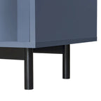 Armoire de rangement de 75 cm de hauteur avec étagères réglables - 120 x 40 cm