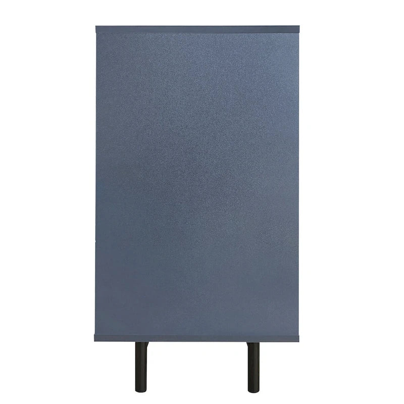 Armoire de rangement de 75 cm de hauteur avec étagères réglables - 120 x 40 cm