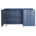 Armoire de rangement de 75 cm de hauteur avec étagères réglables - 120 x 40 cm