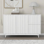 Armoire de rangement de 75 cm de hauteur avec étagères réglables - 120 x 40 cm