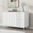 Armoire de rangement de 75 cm de hauteur avec étagères réglables - 120 x 40 cm