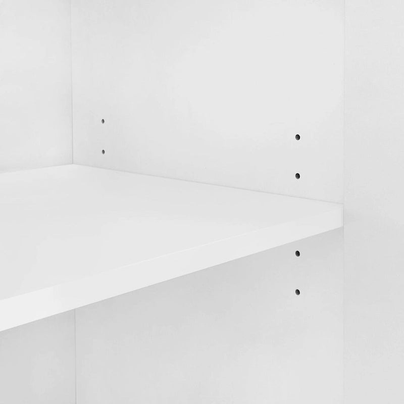 Armoire de rangement de 75 cm de hauteur avec étagères réglables - 120 x 40 cm