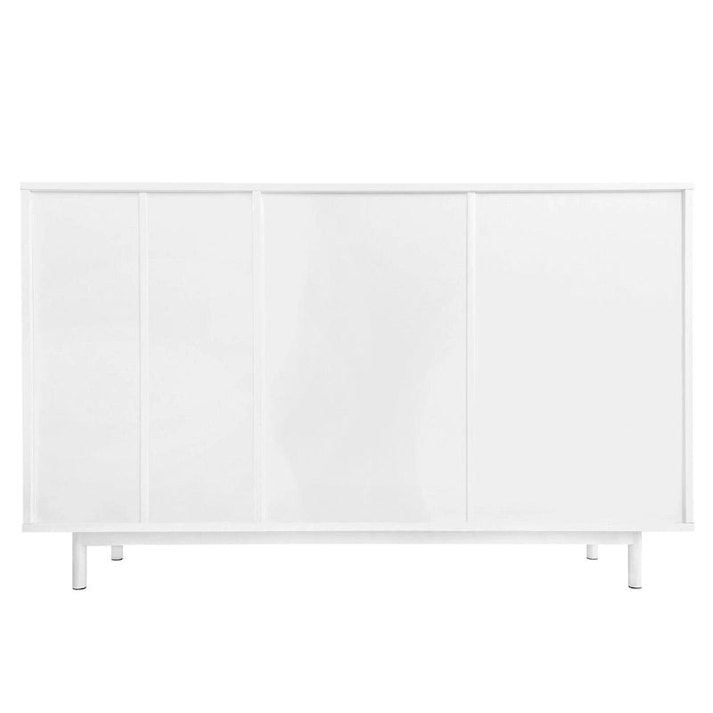 Armoire de rangement de 75 cm de hauteur avec étagères réglables - 120 x 40 cm