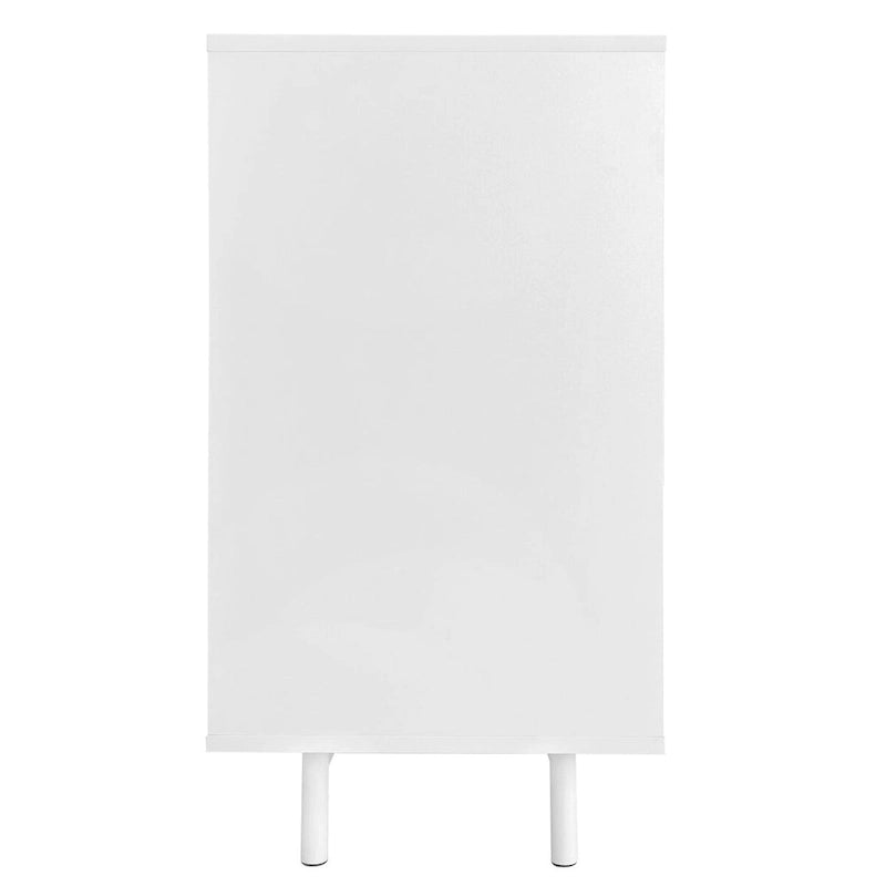 Armoire de rangement de 75 cm de hauteur avec étagères réglables - 120 x 40 cm