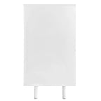 Armoire de rangement de 75 cm de hauteur avec étagères réglables - 120 x 40 cm