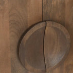 Buffet Classic Home Valley à 6 portes en bois de manguier naturel