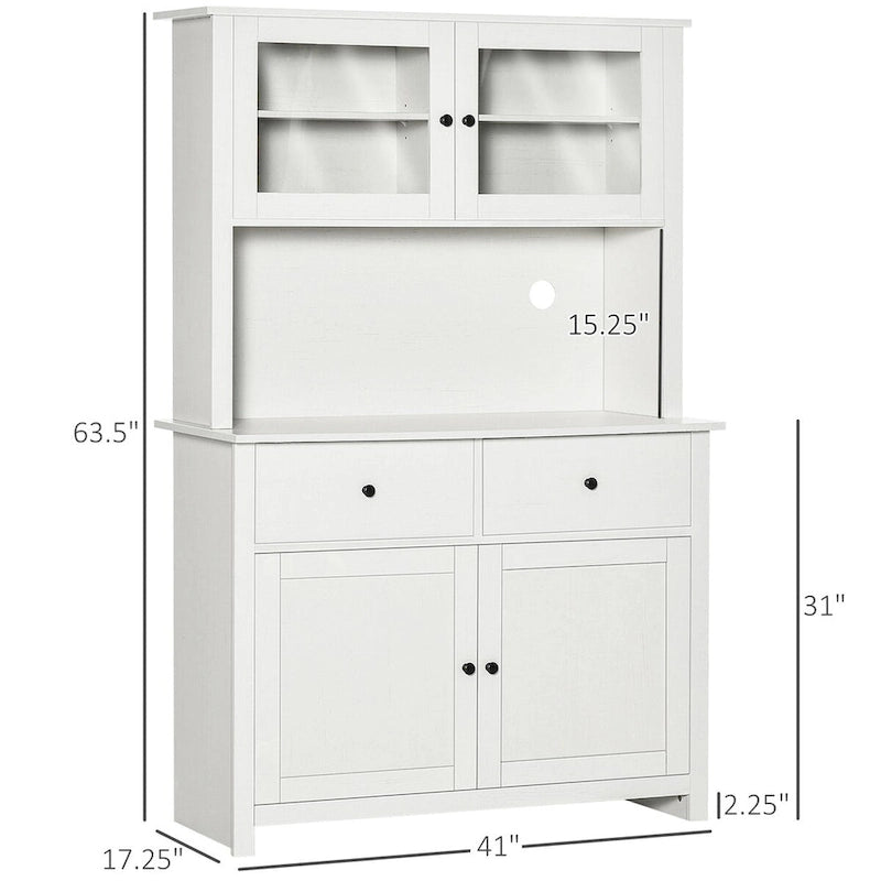 Buffet de cuisine 63,5 avec vaisselier