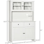 Buffet de cuisine 63,5 avec vaisselier
