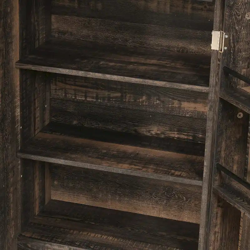 Armoire de rangement pour garde-manger de cuisine de style campagnard