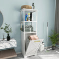 Étagère de rangement pour salle de bain à 3 niveaux inclinable de 53 po