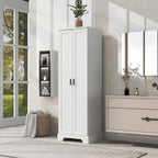 Armoire de rangement à deux portes et étagère réglable