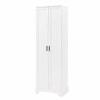 Armoire de rangement à deux portes et étagère réglable