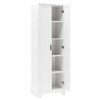 Armoire de rangement à deux portes et étagère réglable