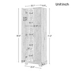 Armoire de rangement à deux portes et étagère réglable