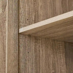 Armoire de rangement à deux portes et étagère réglable