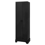 Armoire de rangement à deux portes et étagère réglable