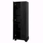 Armoire de rangement à deux portes et étagère réglable