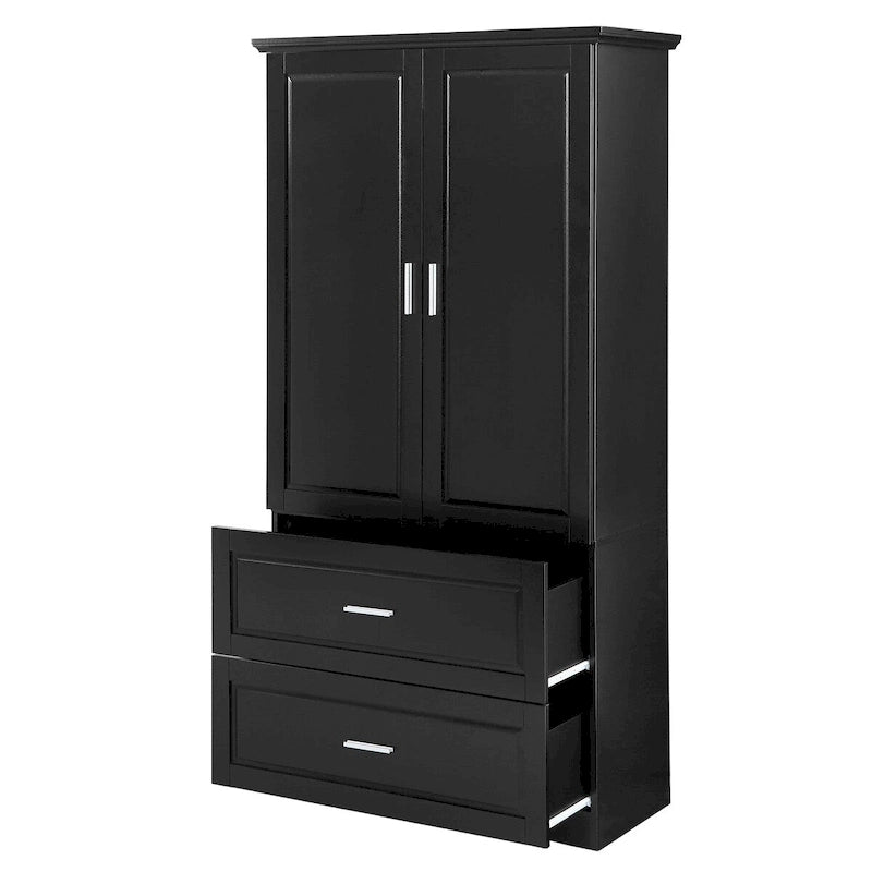 Armoire de rangement haute pour salle de bain