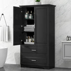 Armoire de rangement haute pour salle de bain