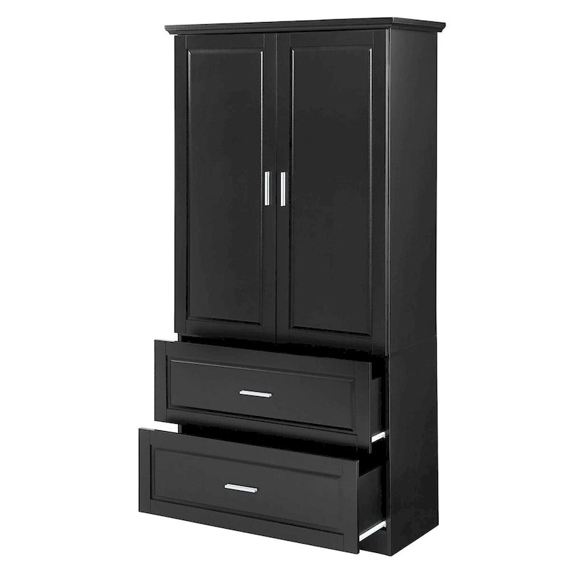 Armoire de rangement haute pour salle de bain