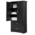 Armoire de rangement haute pour salle de bain