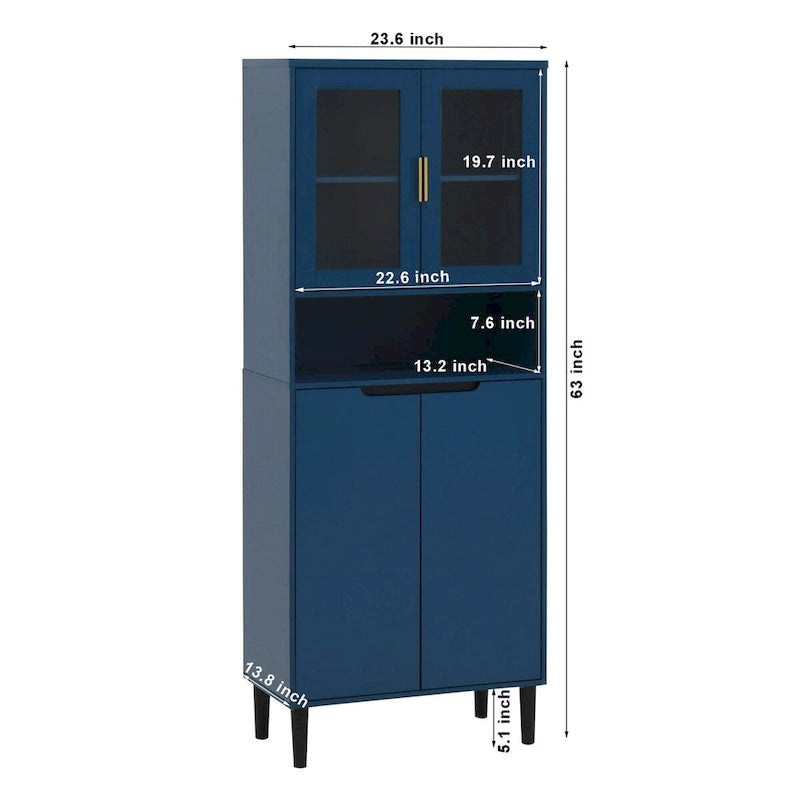 Meuble moderne autoportant pour salle de bain