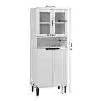 Meuble moderne autoportant pour salle de bain