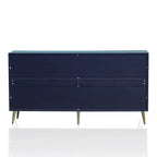 Buffet/meuble de rangement moderne en bois laqué à 4 portes, pour salon