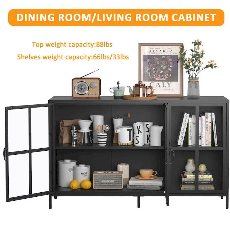 Buffet moderne en métal robuste