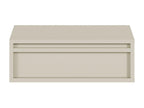 Table de chevet - 50 cm - avec tiroir - suspendu - gr¨¨ge - EVO