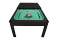Billard Am¨¦ricain Vertchez 7Ft - 226.5x126.5x80 cm avec accessoires et plateau d'natoire - Couleur Noir