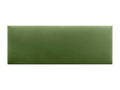 Vertchez Tête de Lit Velours Lisse 135x50 Lits 120/135/140 - Vert Vertchez